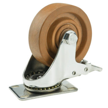 100mm Locking Casters High Temp Caster Wheels Heat Resistant Caster Wheels