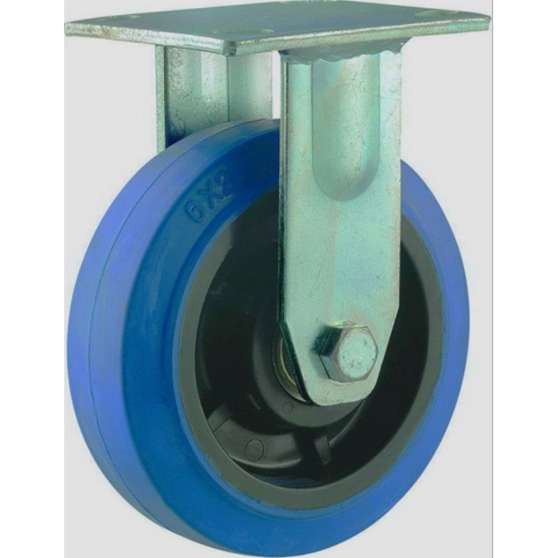 6 Inch Rubber Casters For Trash Dumpster