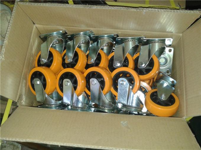 4 inch PVC locking wheels