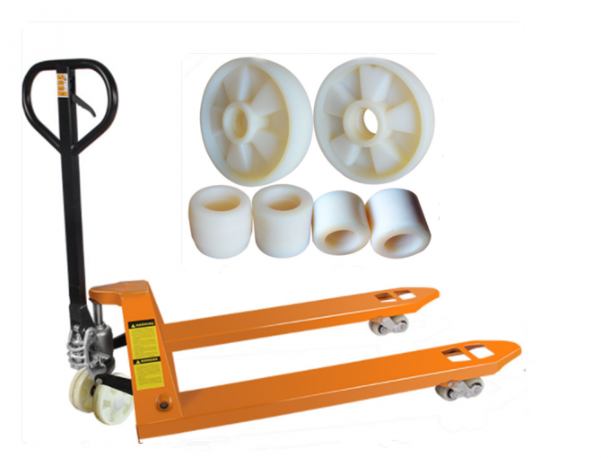 Hand Pallet Truck Nylon Roller Load Wheels 80*70
