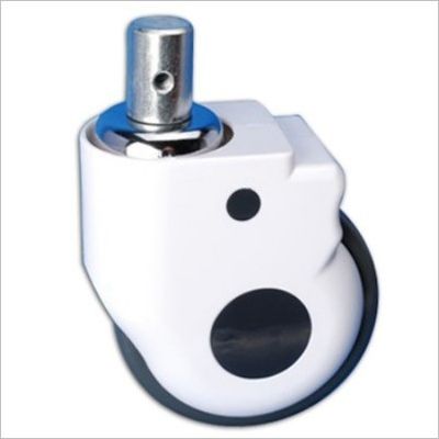 TPR medical casters solid stem 5 inch