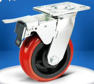 heavy duty casters with brakes