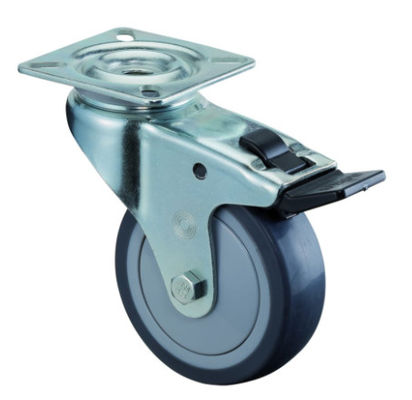 Apparatus Castor Swivel Casters With Brakes Locking Wheels