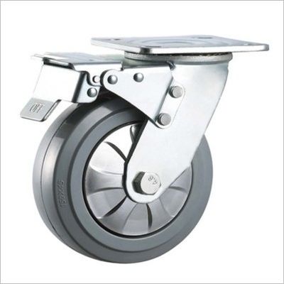 rubber caster wheels heavy duty