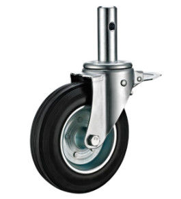 Rubber Scaffold Caster With Stem