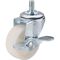 white PP furniture casters