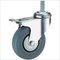 locking wheels rubber caster stem mount casters tiny caster 4 in