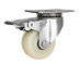 75mm swivel castors with brakes nylon casters double locking casters