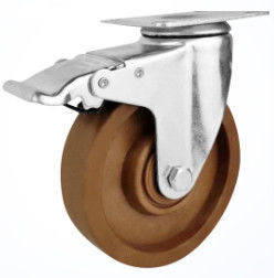 125mm Locking Caster Wheels High Temp Oven Casters Phenolic Wheel