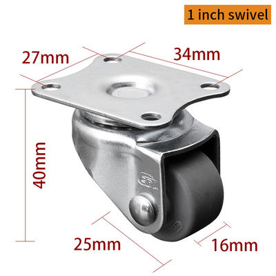 Giá tốt. Vòng xoay mini công nghiệp 30kg 1 inch Vòng xoay tấm 201P-52 trực tuyến