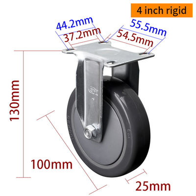 Giá tốt. Máy quay vòng quay hạng nhẹ 100mm 4 inch có phanh trực tuyến