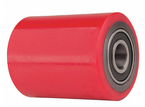 Polyurethane on Cast Iron 4 x 2.875 Hyster Load Wheel with Bearings Polyurethane on Cast Iron 4 x 2.875 Hyster Load Wheel with Bearings